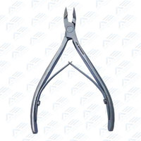 Lot de 10 pinces à cuticules russes en acier inoxydable pour manucure, outils professionnels de beauté en gros