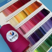 Fil à coudre en polyester 100% brillant haute ténacité TFO torsadé 40/2 50/2 42/2 20/2 pour la production de fils à broder et à crocheter