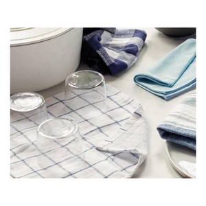 Tissu d'ustensile brodé lavable imprimé numérique citron en vente Serviette de cuisine absorbante ultra douce avec Logo personnalisé - Product Image 2