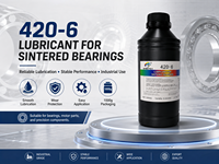 Huile lubrifiante pour roulements frittés LOTECH 420-6 pour moteurs électriques, bagues, composants de précision, machines industrielles