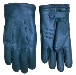 Guantes Térmicos de Piel con Pantalla Táctil, Forro de Algodón, Cómodos y Cálidos para el Invierno, para Uso Diario y en Todas las Estaciones - Product Image 1