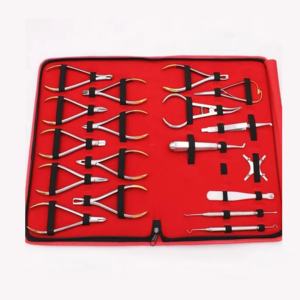 Instrument orthodontique FIDA, instrument dentaire de base de haute qualité, kit composite en acier inoxydable, certifié CE, manuel - Product Image 5