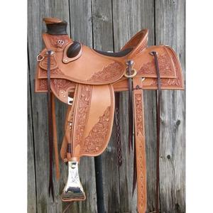 Silla de montar inglesa para doma clásica al por mayor, diseños personalizables, silla de cuero de la mejor calidad en venta, ecológica, hecha en India - Product Image 3