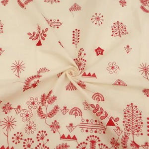 Tela bordada de alta calidad para mujer, tela bordada de diseñador para sari, blusa y vestido, disponible al mejor precio. - Product Image 4