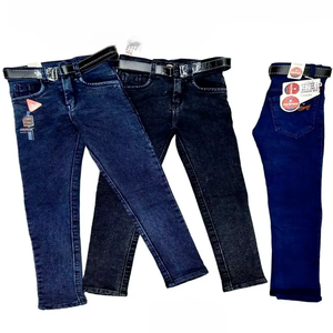 Overoles Vintage para Niños, Jeans con Parches Pequeños, Tela Lavada, Casuales, Duraderos, Cómodos, Venta al Por Mayor Directa del Vendedor - Product Image 3