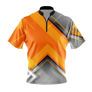 เสื้อโบว์ลิ่งสไตล์ยืดหยุ่น เสื้อโบว์ลิ่งพรีเมียมสวมใส่สบาย ออกแบบมาเพื่อการฝึกซ้อมของสโมสรกีฬาและการแสดงผลงานของทีม - Product Image 1