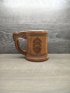 wooden beer mug bottle opener Groomsmen <b>gift</b> Best man mug Wedding <b>Gift</b> personalized <b>gift</b> custom engraving <b>bee</b> - Product Image 5