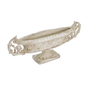 Vase de table traditionnel en bronze avec poignées, finition dorée, bol décoratif pour la décoration de la maison - Product Image 2