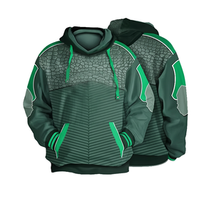 เสื้อแจ็คเก็ตอีสปอร์ตแบบยูนิเซ็กซ์ พิมพ์ลายพัฟฟ์ ระบายอากาศได้ดี ผ้าฝ้าย 100% กันน้ำ ใส่ได้สองด้าน ไซส์พลัส ซิปหน้า สวมใส่สบายสำหรับฤดูหนาว - Product Image 1