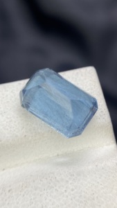 Certified Natural Top Color <b>Aquamarine</b> Octagon Emerald Cut <b>Stone</b> With Good Luster Quality Loose Gemstone 6.28 Carat - Product Image 5