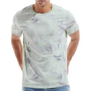 T-shirt homme tie-dye à séchage rapide, prix de gros, meilleure qualité, design classique, manches courtes, directement du Pakistan en ligne. - Product Image 1