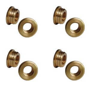 Brass Multi Micro Insert for Electronics and Miniature Devices Precision Threaded Multi Vane Fasteners for Small <b>Scale</b> Assembly - Product Image 3