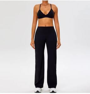 Conjunto de Yoga de Compresión de Cuerpo Completo para Mujer, Personalizado al por Mayor, Transpirable, Estampado, con Control de Abdomen y Ajuste Elástico - Product Image 3