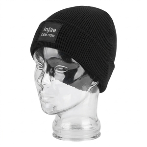 Custom <b>Beanie</b> Woven Label Headwear Gorras Cap Hats 56-58cm Head Circumference OEM ODM Low MOQ - Product Image 6