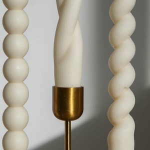 Ensemble de bougeoirs modernes en métal, forme géométrique entonnoir et sablier, support de bougies de luxe pour centre de table de mariage et décoration de fête à domicile - Product Image 6