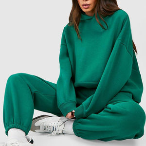 Nuevo Conjunto Deportivo de Forro Polar para Mujer, Ropa de Calle de Invierno, Personalizable - Product Image 6