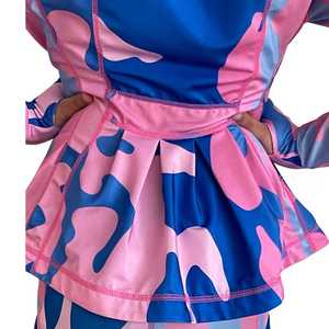 Ensemble de survêtement camouflage pour filles Jack and Jill, veste zippée intégrale et leggings, vêtements de sport pour enfants, logo personnalisé, vente en gros - Product Image 3