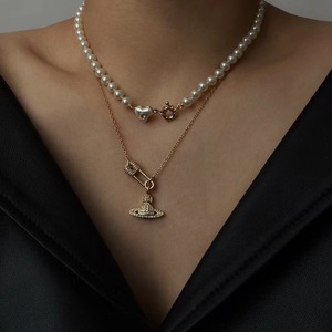 Nouveau collier pour femme de luxe léger, tourmaline haut de gamme, perle de Shijia, chaîne de clavicule, vente chaude - Product Image 3