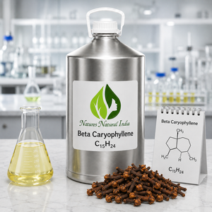 Huile Essentielle Liquide de Bêta-Caryophyllène (Pureté 95%-99%) Extraction Biologique Ingrédient de Soin Corporel pour Tous Types de Peau - Product Image 2