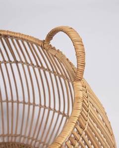 Cesta de Picnic Elegante de Bambú y Ratán, Organizador de Almacenamiento de Fibra Natural Hecho a Mano, con Logotipo Personalizado, Ecológico y Rústico - Product Image 4
