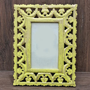 Premium Handmade Solid Wood Photo <b>Frame</b> Elegant Decorative Tabletop Display for Home Office Living Room Classic Rustic Style - Product Image 2