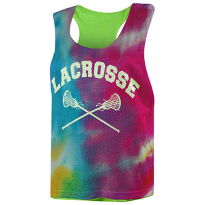 <b>Women's</b> Flamingo Lacrosse Pinnie Reversible <b>Mesh</b> Tank <b>Top</b> Sublimation Print Breathable Sport Wear <b>Women's</b> Flamingo Lacrosse - Product Image 2