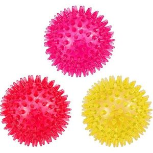 Set di 3 Palline Giocattolo per Cani da 2.5/3.5 Pollici, Impermeabili, Galleggianti, con Punte, Sonore, per Cani Piccoli, Medi e Grandi, Giochi Interattivi - Product Image 2