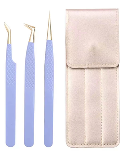 Pinzas de Belleza para Pestañas y Cejas, Herramientas de Maquillaje de Marca Privada - Product Image 2