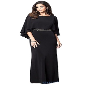 ทุกขนาดและทุกร่างกายสวมใส่เฟอร์ง่ายต่อการจัดการสีทึบธรรมดาชุดมุสลิม Abaya ชุดเดรสแขนยาวผู้หญิง Abaya - Product Image 1