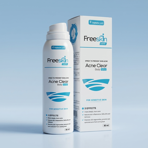 ODM/OEM Forte Acne Clear Body Mist 80ml, Cuidado de la Piel Seguro y Suave, Solución de Limpieza Profunda para el Acné Corporal - Product Image 3