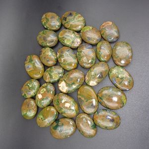 Pierre de poche en rhylite naturelle, rhylite de forêt tropicale, cristal poli pour la guérison, pierre de méditation pour le Reiki, décoration, vente en gros - Product Image 5