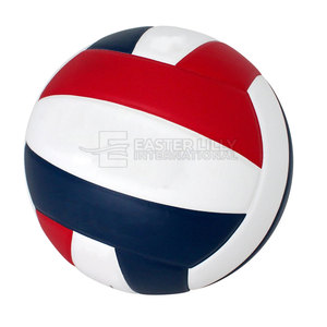 Balón de Voleibol Personalizado de Cuero para Interiores y Exteriores, Tamaño Oficial, Balón de Juego Blanco para Voleibol de Playa - Product Image 5