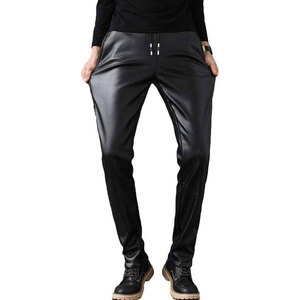 Men Fashionable Slim Fit Leather Pants Casual Wear Original Leather Best Quality Men Leather Pants For Adults - Product Image 1