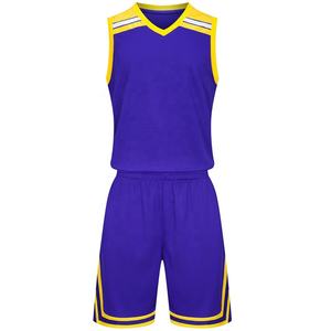 Vente en gros de shorts de basket-ball Bsci respirants de haute qualité derniers vêtements de sport d'été réversibles imprimés uniformes sublimés vierges - Product Image 5