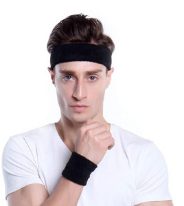 Bandeaux de sport unisexes pour hommes et femmes, bandeaux extensibles anti-transpiration personnalisés pour la course à pied, la gym, le fitness, le yoga - Product Image 5