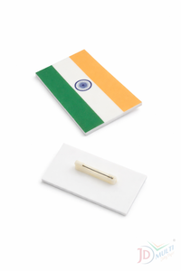 Custom Acrylic Pocket Badge Pin with Custom Logo & Color Branding 75x20mm Custom Shape Digital Printing - Product Image 5