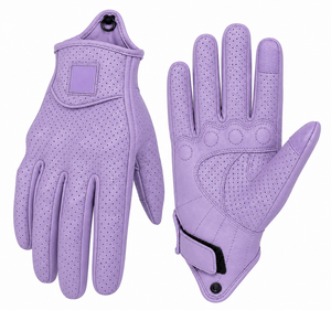 Gants en cuir pour moto personnalisés, coupe-vent, toutes saisons, BMX Racing, hommes, femmes, OEM, ODM, faible MOQ - Product Image 6