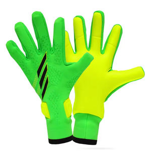Gants de gardien de but de football personnalisés, antidérapants, en cuir de qualité supérieure, matériau durable, pour le sport - Product Image 1