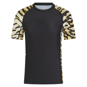 Rashguard de MMA pour femmes de haute qualité, personnalisé, à séchage rapide, imprimé léopard, rashguard de Jiu Jitsu - Product Image 4