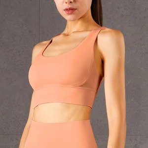 Top Deportivo Corto sin Costuras para Mujer, Venta al Por Mayor, Personalizado, de Alta Elasticidad, Manga Corta, para Yoga y Fitness - Product Image 4