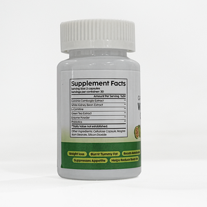 Cápsulas Saludables y Ecológicas para la Pérdida de Peso, Cápsulas Herbalizadas en Botella para Quemar Grasa y Adelgazar, 30 Cápsulas - Product Image 5