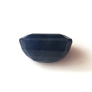 Zafiro Azul Natural de Birmania de 5.05 Quilates, Corte Esmeralda Facetado, Sin Calentar, Gema Suelta - Product Image 4