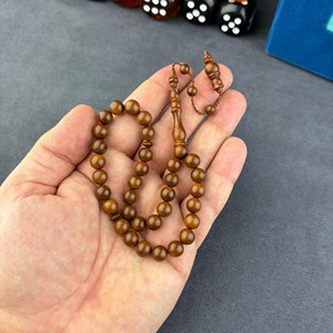 กล่องใส่ลูกประคำไม้วอลนัทพร้อมอุปกรณ์โครเมียม - ขายส่งงานฝีมือทำมือ - Product Image 3