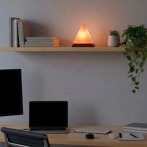 Unique Craft Himalayan Pyramid Shaped <b>Salt</b> Lamp Premium Quality Himalayan Pyramid Shaped <b>Salt</b> Lamp For <b>Gift</b> - Product Image 6