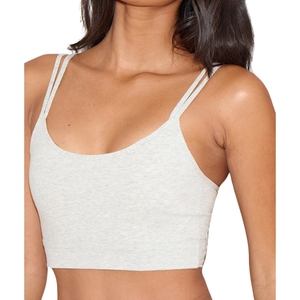 Soutien-gorge de sport léger et respirant pour femme, personnalisé, à larges bretelles, color block, pour le yoga et le fitness en extérieur, vente en gros - Product Image 2