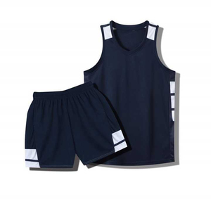 Uniforme de basket-ball en polyester pour hommes, respirant, imprimé par transfert thermique, maillot de sport, kit d'équipe athlétique, chemise d'entraînement - Product Image 5
