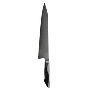 Couteau de chef artisanal de style japonais LEGACY BLADES, acier à haute teneur en carbone, manche en bois, finition haute brillance, compatible lave-vaisselle, OEM - Product Image 2