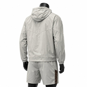 Produit tendance : Ensemble short coupe-vent respirant pour l'été, 100 % nylon, à prix réduit - Product Image 5