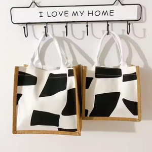 Bolsa de Yute Resistente para el Mercado de Agricultores, Compras y Viajes - Product Image 4