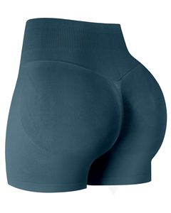 Women Biker Shorts Workout Gym Shorts High Waisted Tummy Control Butt Lifting Running Sports Yoga <b>Booty</b> Scrunch Butt Shorts - Product Image 1